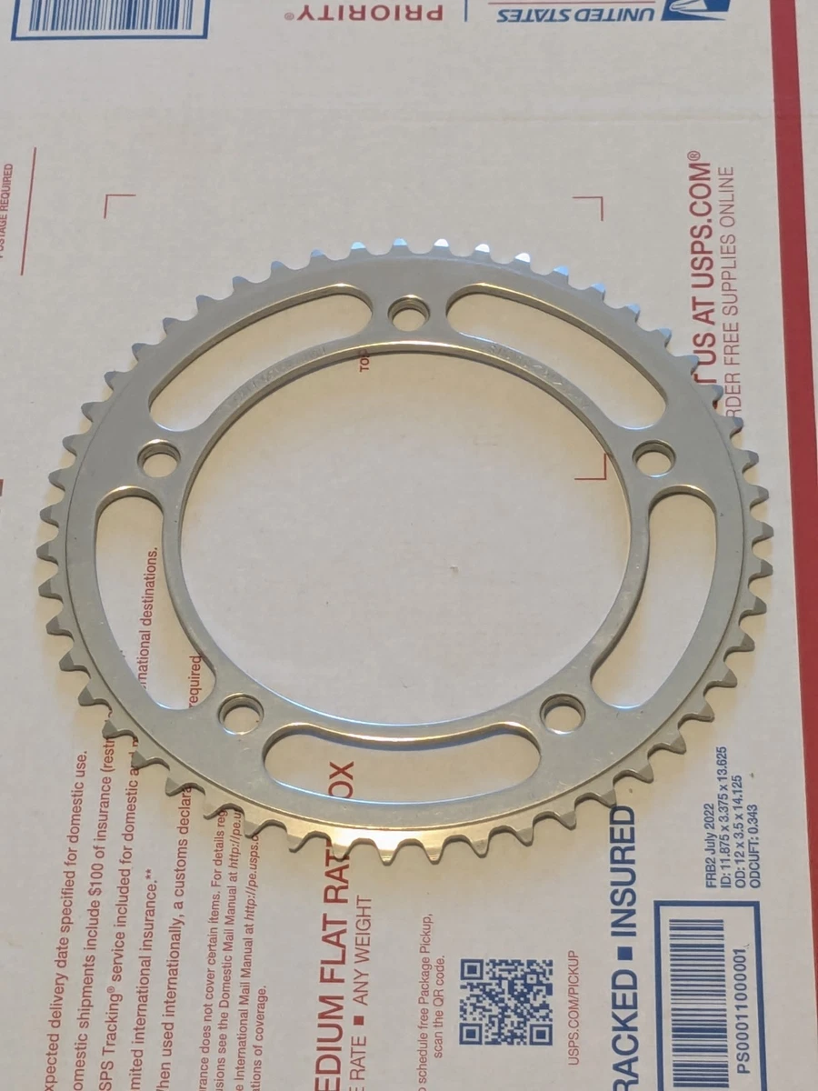 スギノ禅 51T スギノ 禅 チェーンリング（51/52T） 1枚 シルバー 厚歯（PCD144mm