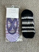 2 Pairs New Pure Barre Tavi Grip Yoga Pilates Socks Size M