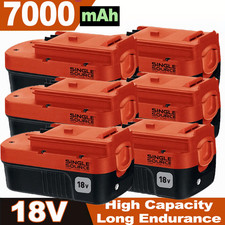 HPB18 18 Volt 7.0Ah Pack 18V for Black and Decker Battery HPB18-OPE 244760-00 US