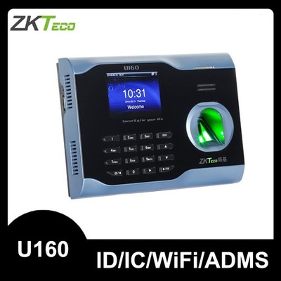 ZKTeco U160 ID/IC Biometric Fingerprint Time Clock WIFI TCP/IP Attendance System