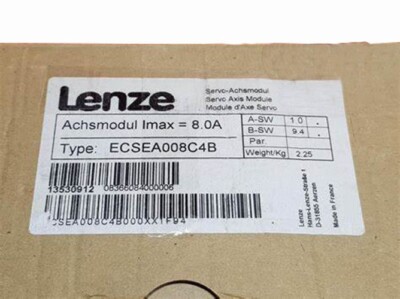 ECSEA008C4B NEW LENZE ECSEA008C4B Servo Axis Module