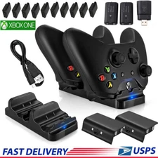 2Pcs Rechargeable Battery Pack+USB Charging Dock/Dual Charging Dock For Xbox One