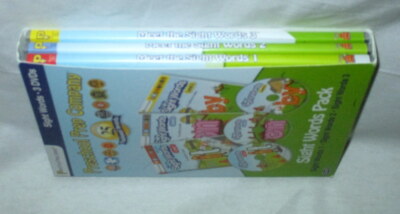 PRESCHOOL PREP SERIES: SIGHT WORDS PACK 3 DVD SET MEET THE SIGHT