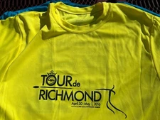 Medium Disc Golf  T-Shirt 2016  Tour de Richmond Virginia (4 Innova & Discraft)