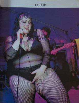 2012 GOSSIP Maggie Mae's Austin SXSW (UNFRAMED) magazine PROMO AD