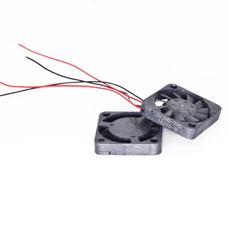 1pc SUNON UF3H3-710 3V 0.037A 1703 1.7cm Mini Brushless DC Cooling Fan Black - Image 2 of 4