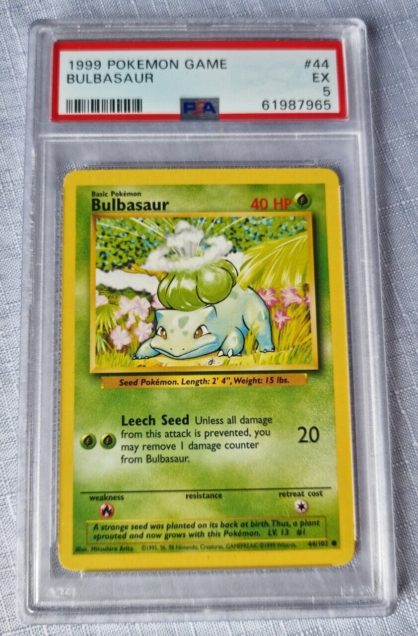 Bulbasaur 44/102 Pokemon 40 Ps, Antiguidades e Colecções, à venda, Lisboa