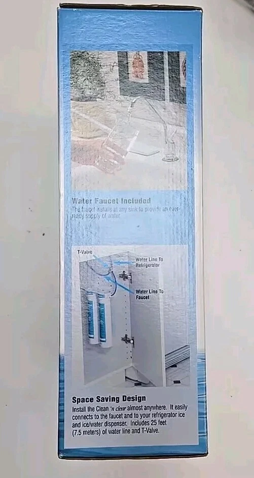 Amana Clean 'n Clear II Deluxe with Faucet Water Filtration System NEW Fridge - Image 4 of 4