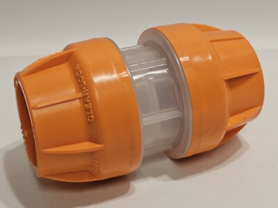 DURA-LINE 20005096 CLEAR-LOCK ORANGE 1.25” COUPLER | eBay