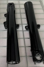 Harley Touring SINGLE DISC Fork legs 2000 -13 black Custom sliders exchange