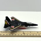 Vintage Transformers  Black Jet Plane 5 Inch Takara Made In Japan 1985