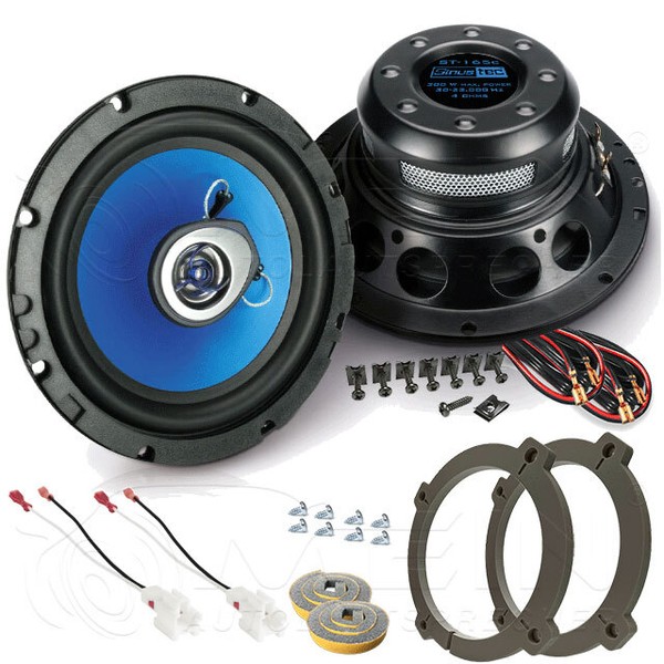 Sinustec Auto Lautsprecher FüR Hyundai I10 I Typ PA 2008-2013 Heck TüR 165 #Bbpg-image