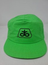 Pioneer Seeds Neon Green Snapback Hat Cap USA Made