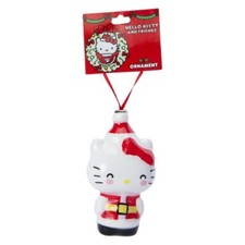 Sanrio  HELLO KITTY SANTA  Christmas Tree Ornament NEW w/TAG