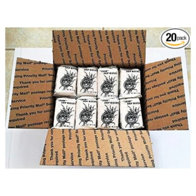 Crab Ship Biscuits  Crab Brand Japan( 20 packs ) in Box