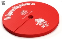 Nep Outdoors Ice Fishing Hole Insulator Cover Red on sale Nep Outdoors Ice Fishing Hole Insulator Cover Red on sale