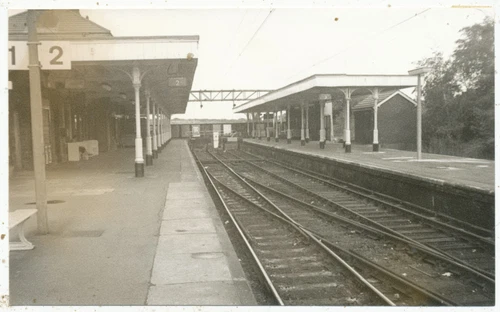 Chingford Station, 1984 photograph