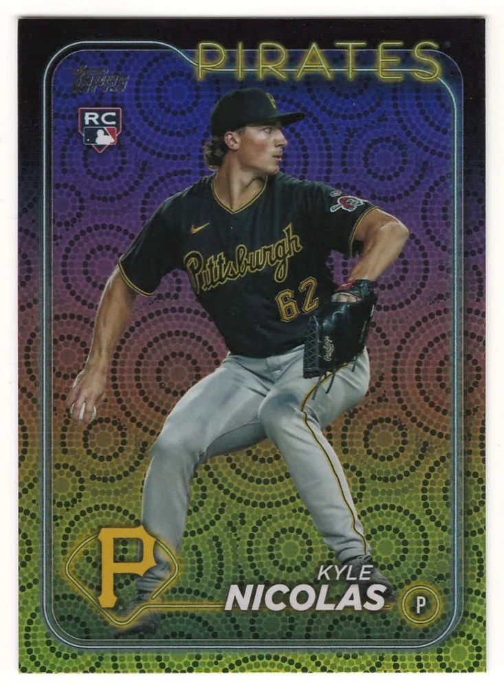 2024 Topps Series 2 - Holiday #408 Kyle Nicolas (RC)