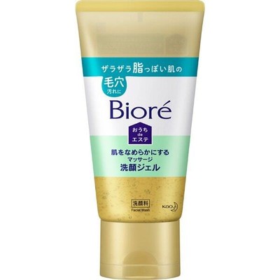 KAO Biore Home Esthe Massage Facial Cleansing Gel for Smoothing Skin [150g]