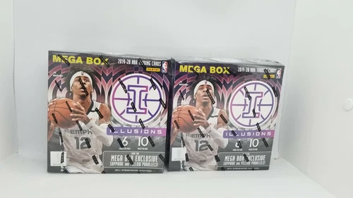 2019-20 Panini Illusions Basketball NBA Mega Box | Lot Of 2 | NEW & SEALED