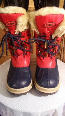 red duck boots