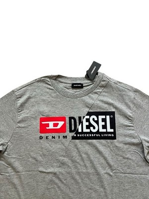 Diesel T Diego Cuty Maglietta Tee T-Shirt Light Grey Size L | eBay