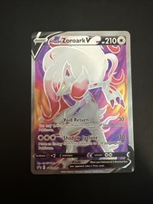 Carte promozionali Hisuian Zoroark V SWSH297 SWSH: Spada e Scudo Holo