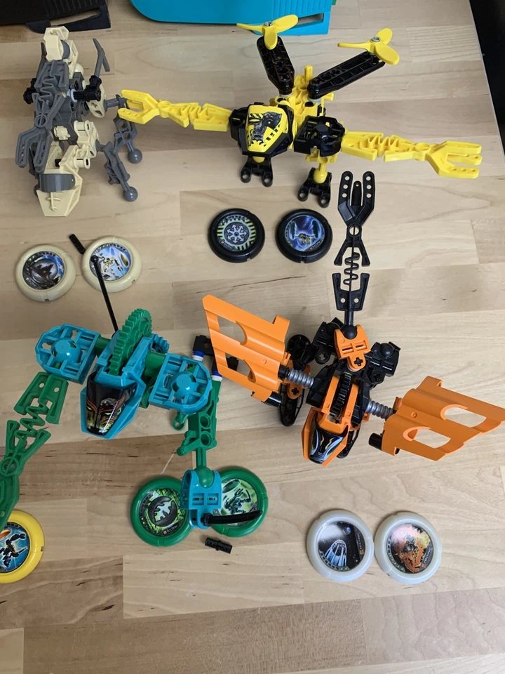 Lot of 8 LEGO Technic Throwbot/Slizer 8505 8507 8521 8506 8504 8522 8502 - READ - Image 4 of 4