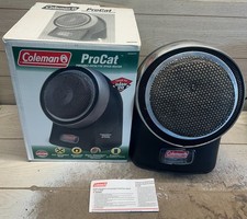 NOS Coleman Power Cat Heater 5053 With Fan 3000BTU Catalytic Propane NIB