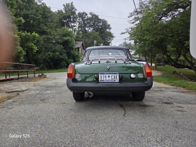 1979 MGB ROADSTER GREEN & BLACK  Great Shape