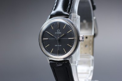 Near Mint Omega Seamaster De Ville 25mm TOOL.102 Manual Black Damen Vintage