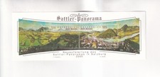 BRIEFMARKE &Ouml;sterreich Block SATTLER Panorama SALZBURG  Postfrisch