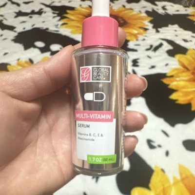 Global Beauty Care Multi-Vitamin Serum Vitamin B C E Niacinamide 1.7oz