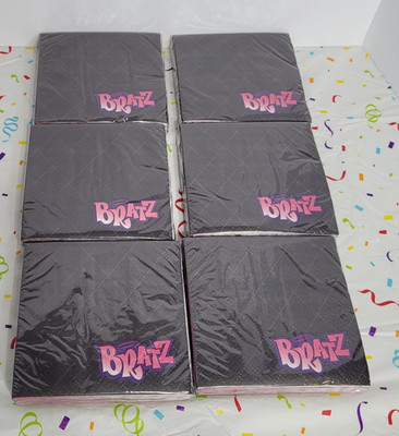   Creative Converting  Napkins Bratz  6  packages 120 Napkins