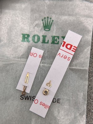 #1691 ROLEX 2135 ZEIGER GOLD YACHTMASTER LADY DAMEN 69623 69628 HAND HANDS