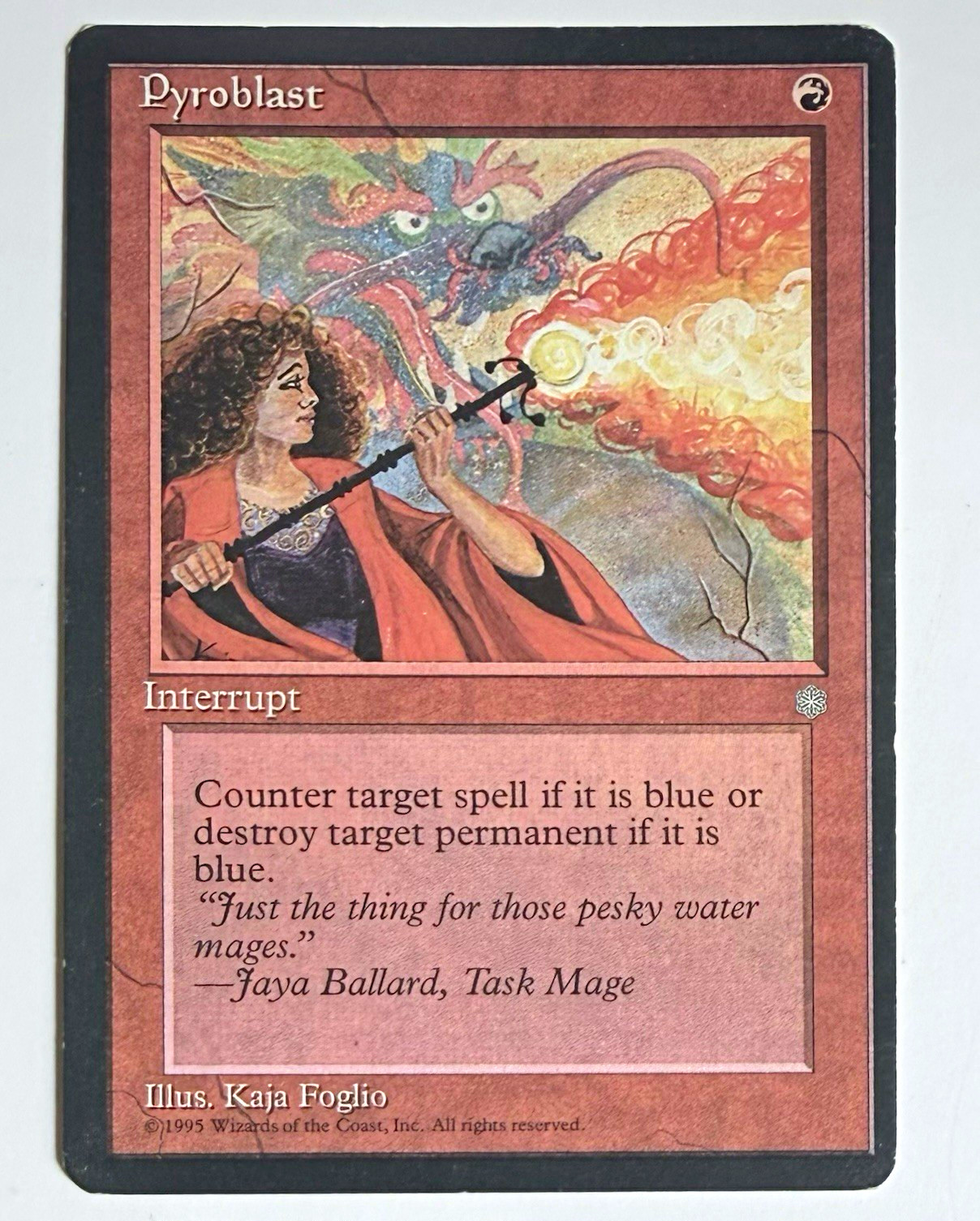 Pyroblast MTG Ice Age 213/383 Regular EN