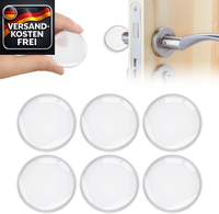 Silikon TüRpuffer Set 6 StüCk Transparent Selbstklebend Wand- Und TüRschutz