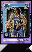 2024-25 Donruss Optic #285 Tristen Newton Rookie Hyper Pink Indiana Pacers