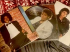 MICHAEL JACKSON - Lot Of 3 LPs Off The Wall, Thriller (P. Disc) And Bad -Vinyl