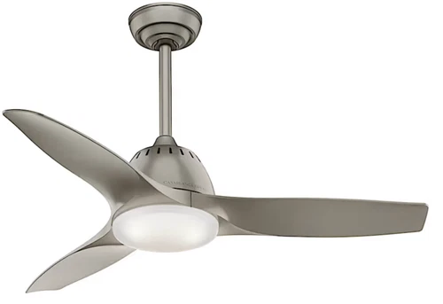 Casablanca Wisp 44" Modern Ceiling Fan - Pewter, LED Light, Remote, 59150 - Picture 10 of 13