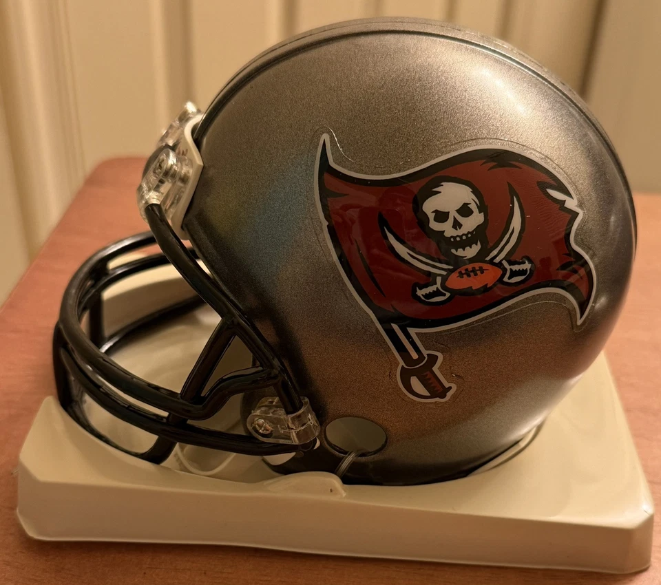Warren Sapp Tampa Bay Buccaneers Signed Mini Helmet JSA Witnessed Certified - Image 4 of 4