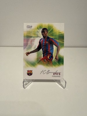 Eto´o Pitch Pursuits #33 - Topps FC Barcelona Team Set 2025/26