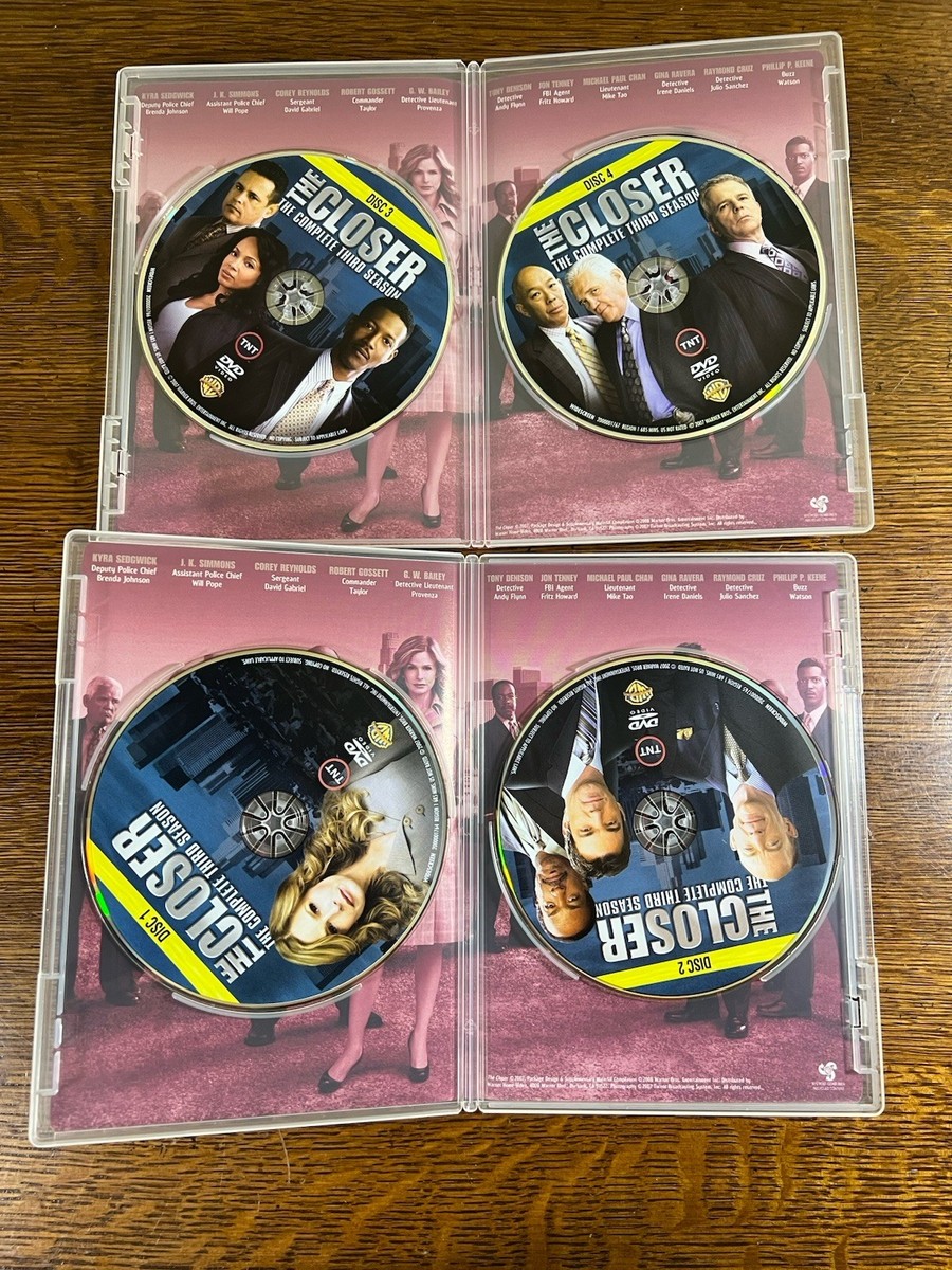 The Closer Season 1, 2, 3, 4 DVD Complete 1-4 | eBay