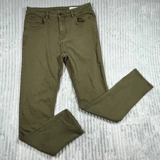 The Perfect Jean NYC Denkhaki Slim Thick Men's 33x34 Soldier Olive Stretch