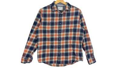 Flag & Anthem Nickelsville Long Sleeve Button Down Flannel Shirt Men's Size L