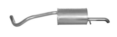 VEGAZ Endschalldämpfer Nachschalldämpfer VS-437 für VW POLO 4 5 6R1 6C1 12V 2 1