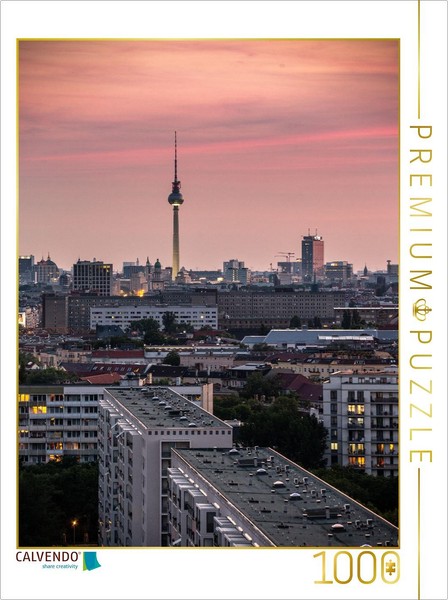 Calvendo Puzzle Blick Nach Westen | 1000 Teile Lege-GrößE 64 × 48 Cm Foto-Puzzle-image