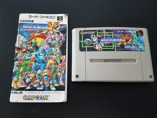 Nintendo Super Famicom SFC - Rockman X2 -  Import Japanese US SELLER Mega Man