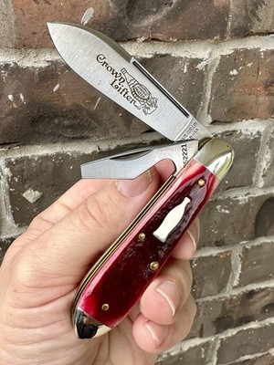 NEW Great Eastern Cutlery GEC 85 Crown Lifter Natural NICE Cherry