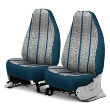 Saddleman 029102-03 Saddle Blanket 1st Row Blue Custom Seat Covers